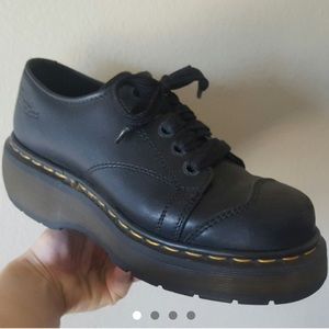 Vintage Black platform Dr. Marten shoes